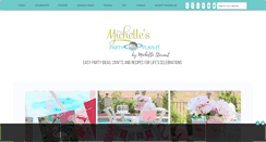 Desktop Screenshot of michellespartyplanit.com